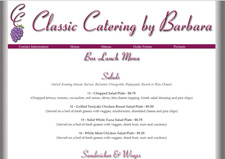 classic catering by barbara