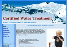 certified water treatment