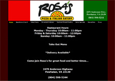 rosas pizza restaurant